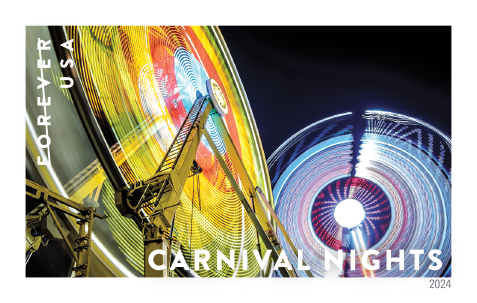 2024 Carnival Nights Stamps - Forever Stamps