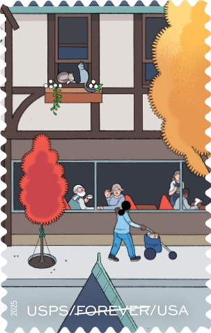 2025. 250 Years of Delivering Stamps 100 pcs - Forever Stamps