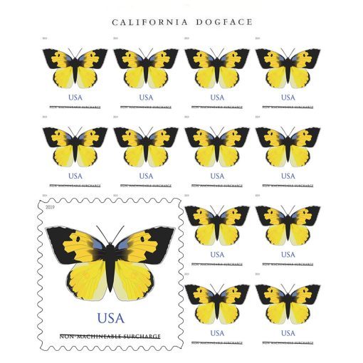 2019 California Dogface Butterfly Forever®Stamp - Forever Stamps