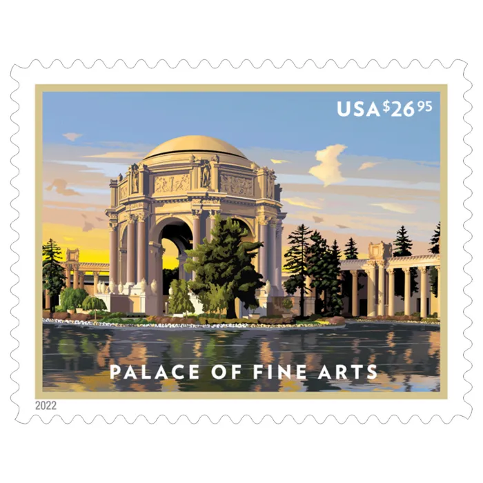 2022 Palace of Fine Arts Stamps - Forever Stamps