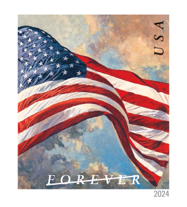 2024 U.S. Flags Stamps books - Forever Stamps
